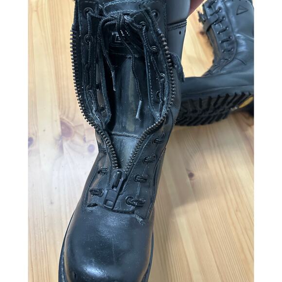 Thorogood Wildland Hellfire Black Leather Boots Mens 7.5 Womens 9.5 804-6379 main image 7